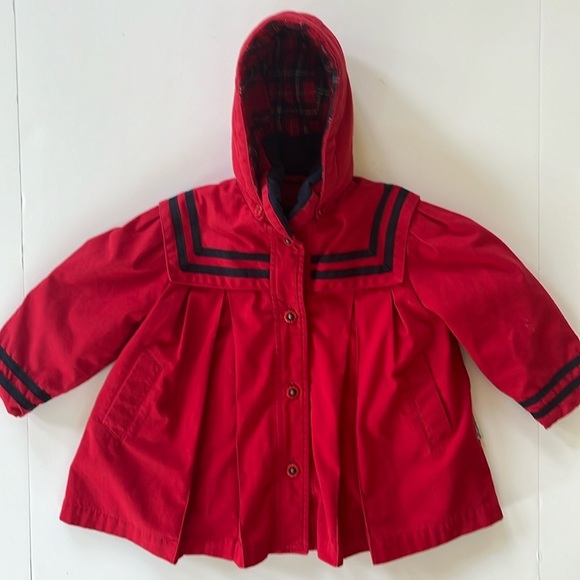 Vintage London Fog Jacket Coat With Removable Hood - Picture 2 of 6